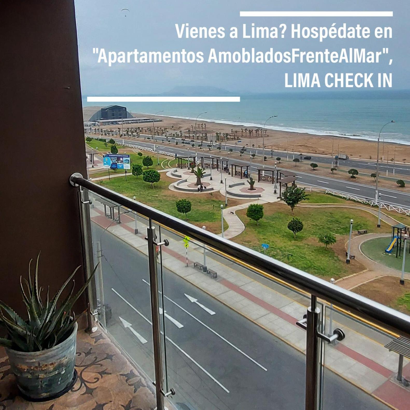 Frente Al Mar En San Miguel Apartamento Lima Check In Apartment Exterior photo